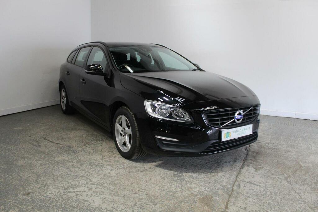 Volvo V60 Estate 2.0 D3 Business Edition Lux Euro 6 Ss KW67DYA Black