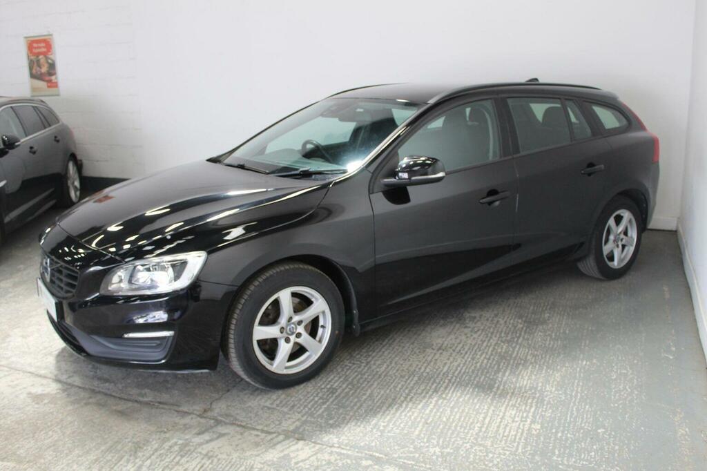 Volvo V60 Estate 2.0 D3 Business Edition Lux Euro 6 Ss KW67DYA Black #4