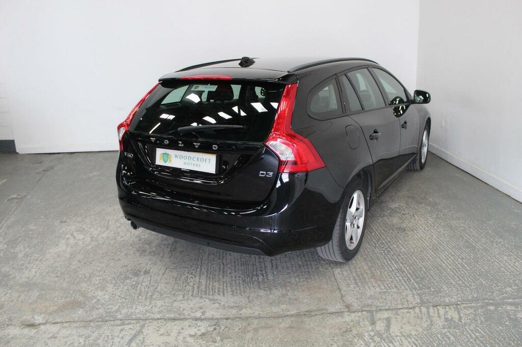Volvo V60 Estate 2.0 D3 Business Edition Lux Euro 6 Ss KW67DYA Black #6