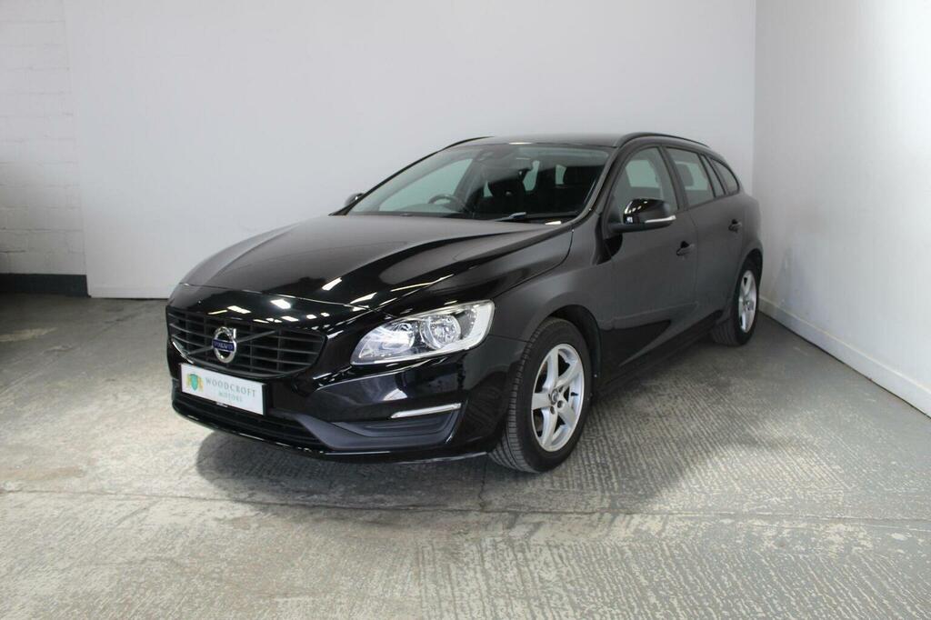 Volvo V60 Estate 2.0 D3 Business Edition Lux Euro 6 Ss KW67DYA Black #2