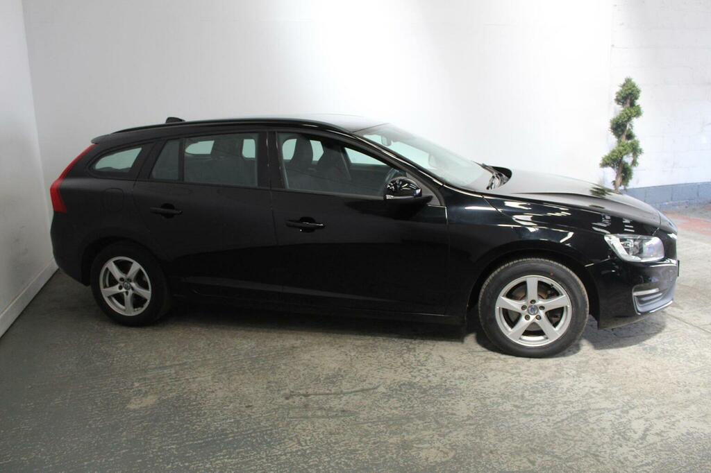 Volvo V60 Estate 2.0 D3 Business Edition Lux Euro 6 Ss KW67DYA Black #3