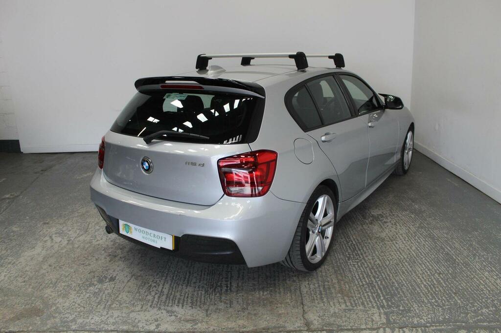BMW 1 Series Hatchback 2.0 116D M Sport Euro 5 Ss 2014 YF64GCK Silver #6