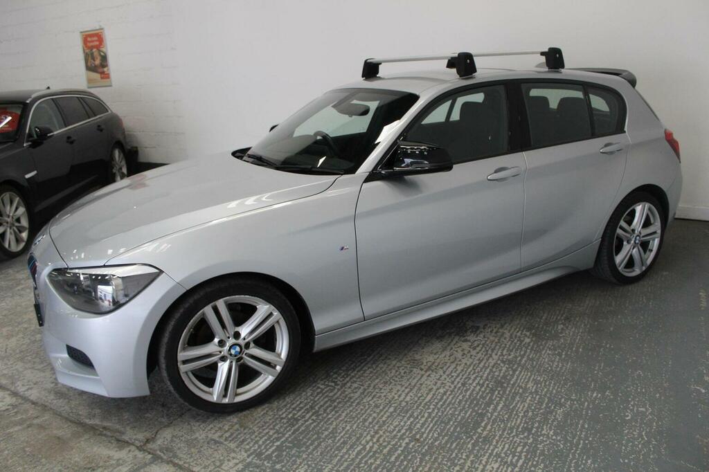 BMW 1 Series Hatchback 2.0 116D M Sport Euro 5 Ss 2014 YF64GCK Silver #4