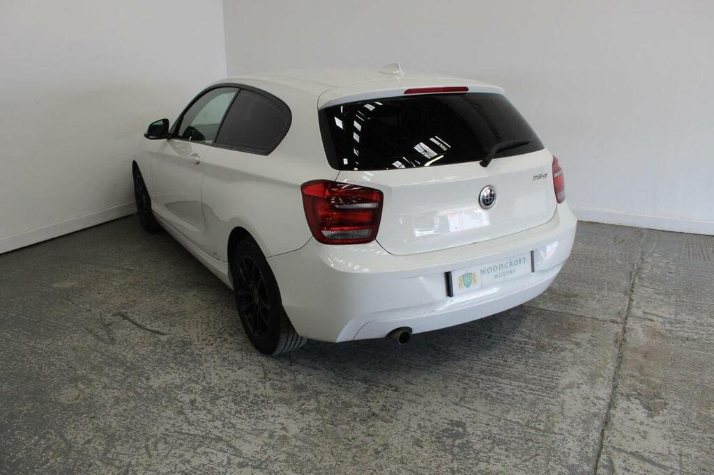 BMW 1 Series Hatchback 1.6 116D Ed Efficientdynamics Euro 5 S White #5
