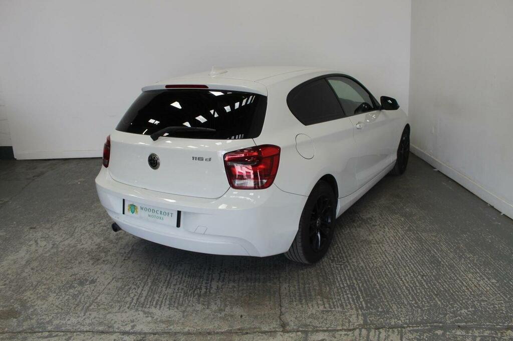 BMW 1 Series Hatchback 1.6 116D Ed Efficientdynamics Euro 5 S White #6