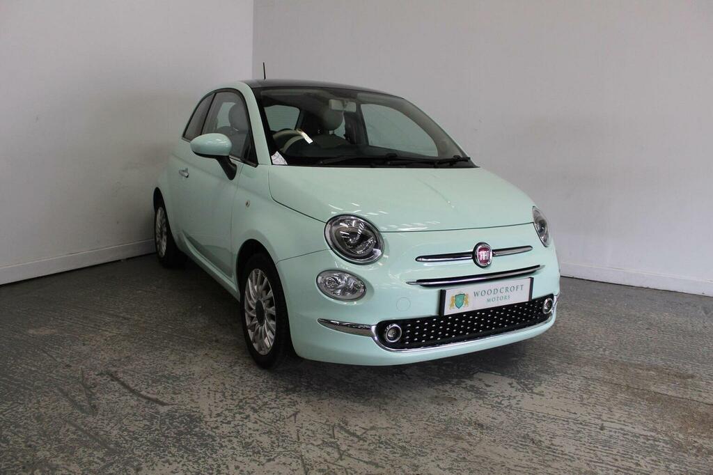 Fiat 500 Hatchback 1.2 Lounge Euro 6 Ss 201767 Green