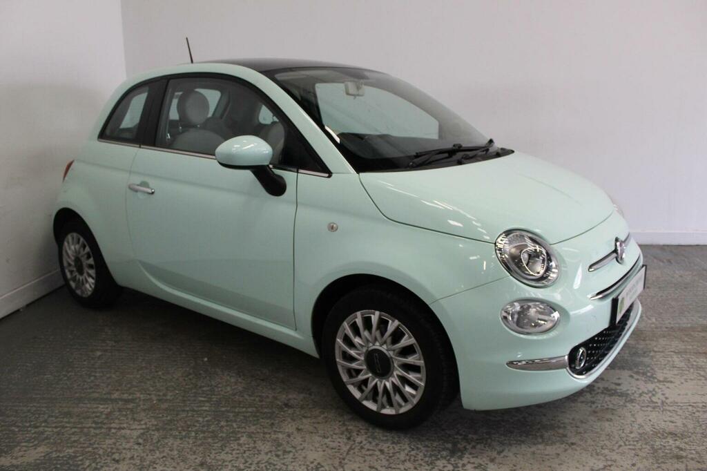 Fiat 500 Hatchback 1.2 Lounge Euro 6 Ss 201767 N27NAO Green #3