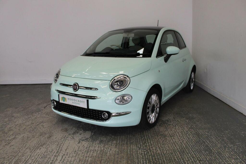 Fiat 500 Hatchback 1.2 Lounge Euro 6 Ss 201767 N27NAO Green #2