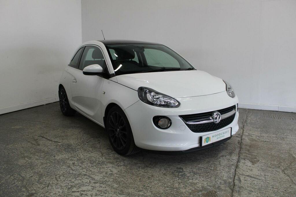 Vauxhall Adam Hatchback 1.2I Glam Euro 6 201565 White