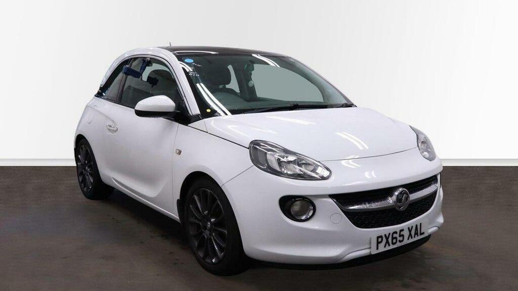Vauxhall Adam Hatchback 1.2I Glam Euro 6 201565 PX65XAL White