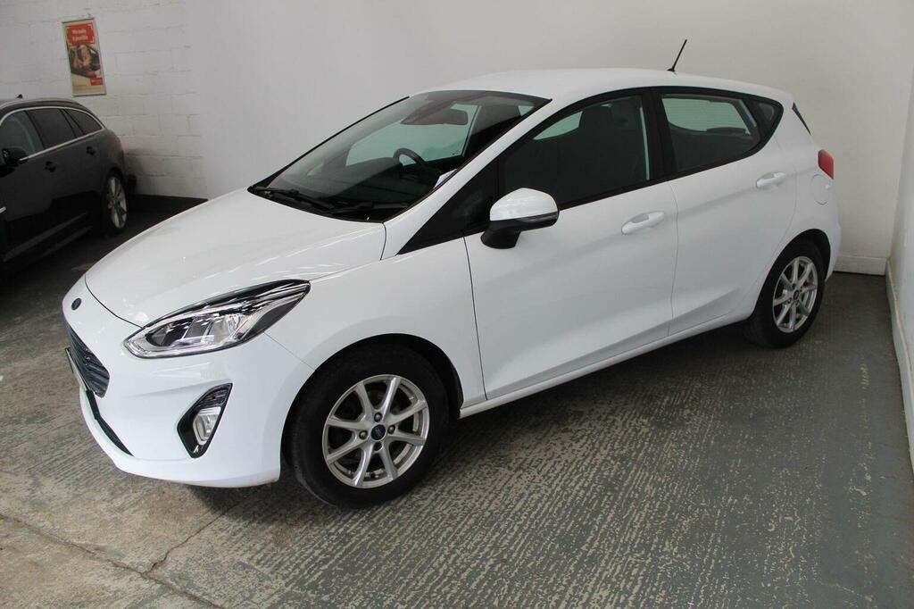 Ford Fiesta Hatchback 1.1 Ti-vct Zetec Euro 6 Ss 2018 ND68XWE White #4