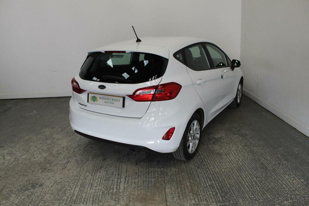 Ford Fiesta Hatchback 1.1 Ti-vct Zetec Euro 6 Ss 2018 ND68XWE White #6