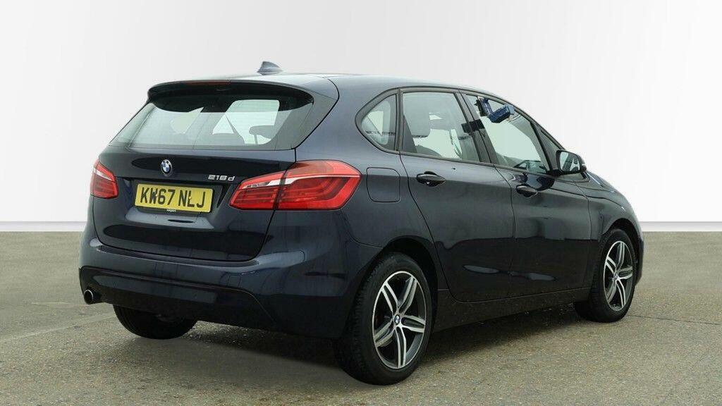 BMW 2 Series Active Tourer Mpv 2.0 218D Sport Euro 6 Ss 201767 KW67NLJ Blue #4