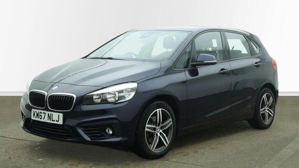 BMW 2 Series Active Tourer Mpv 2.0 218D Sport Euro 6 Ss 201767 KW67NLJ Blue #2