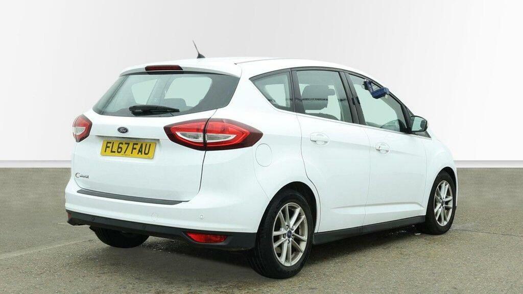 Ford C-Max Mpv 1.5 Tdci Zetec Euro 6 Ss 201867 White #4