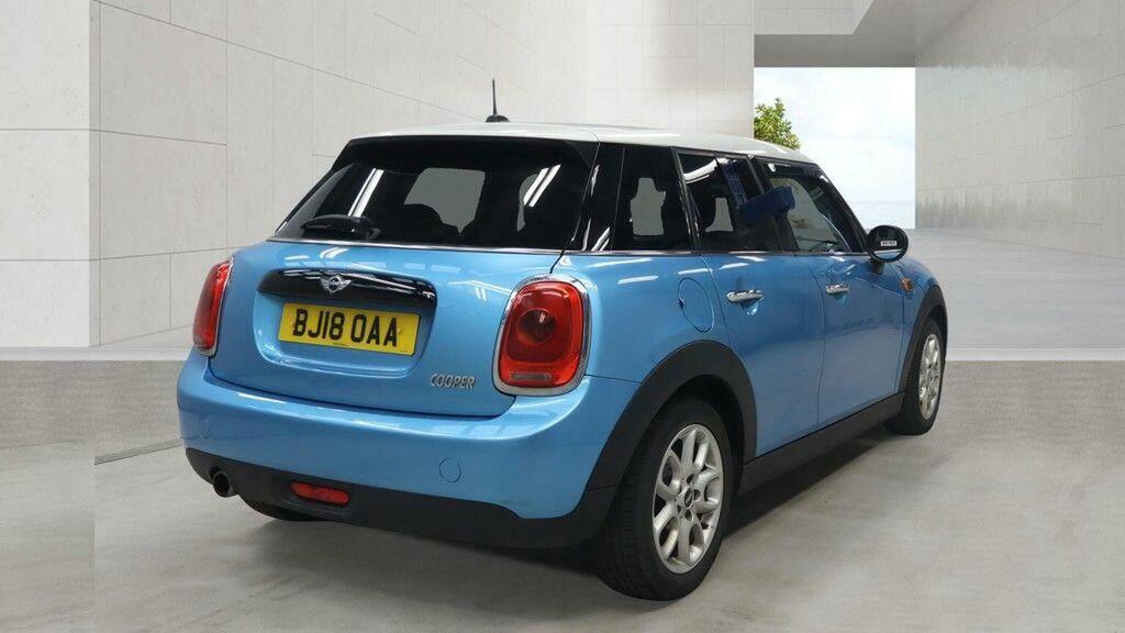 Mini Hatch Hatchback 1.5 Cooper Euro 6 Ss 201818 BJ18OAA Blue #4