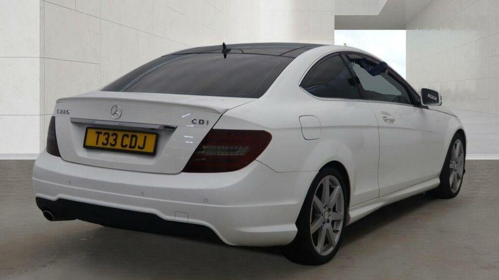 Mercedes-Benz C Class 2.1 C220 Cdi Amg Sport Edition G-tronic Euro 5 S White #4