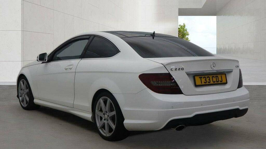 Mercedes-Benz C Class 2.1 C220 Cdi Amg Sport Edition G-tronic Euro 5 S White #3