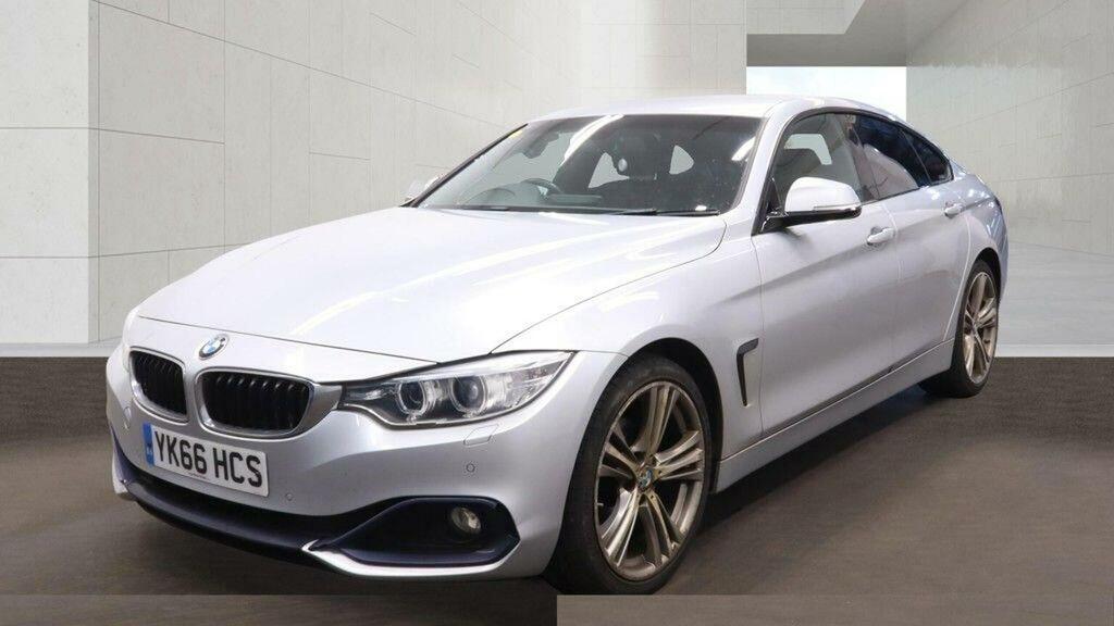 BMW 4 Series Gran Coupe 2.0 418D Sport Euro 6 Ss Silver #2