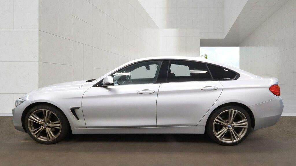 BMW 4 Series Gran Coupe 2.0 418D Sport Euro 6 Ss Silver #6