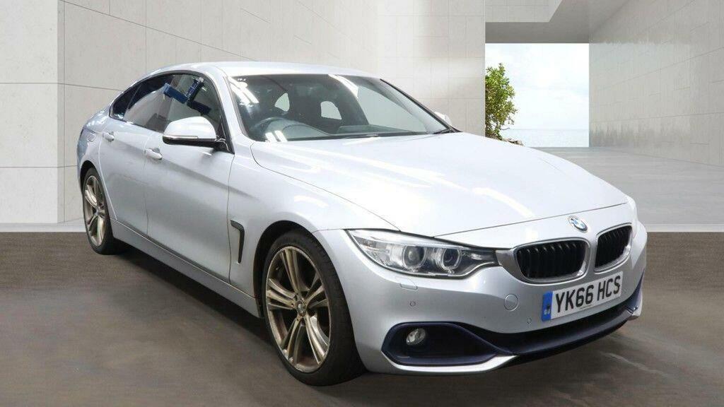 BMW 4 Series Gran Coupe 2.0 418D Sport Euro 6 Ss Silver