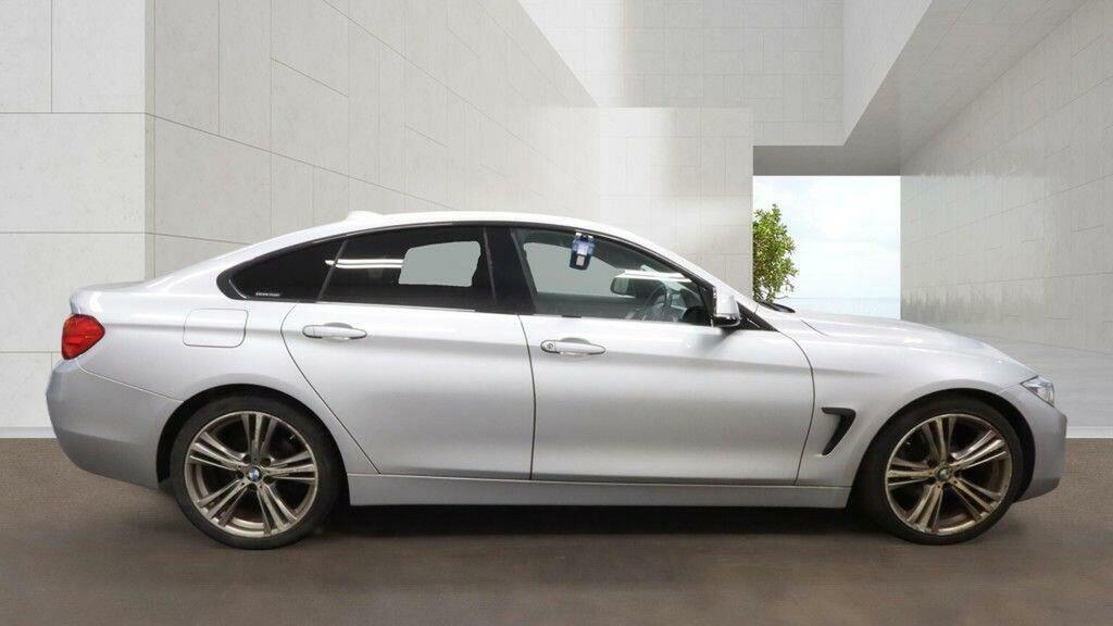 BMW 4 Series Gran Coupe 2.0 418D Sport Euro 6 Ss Silver #5
