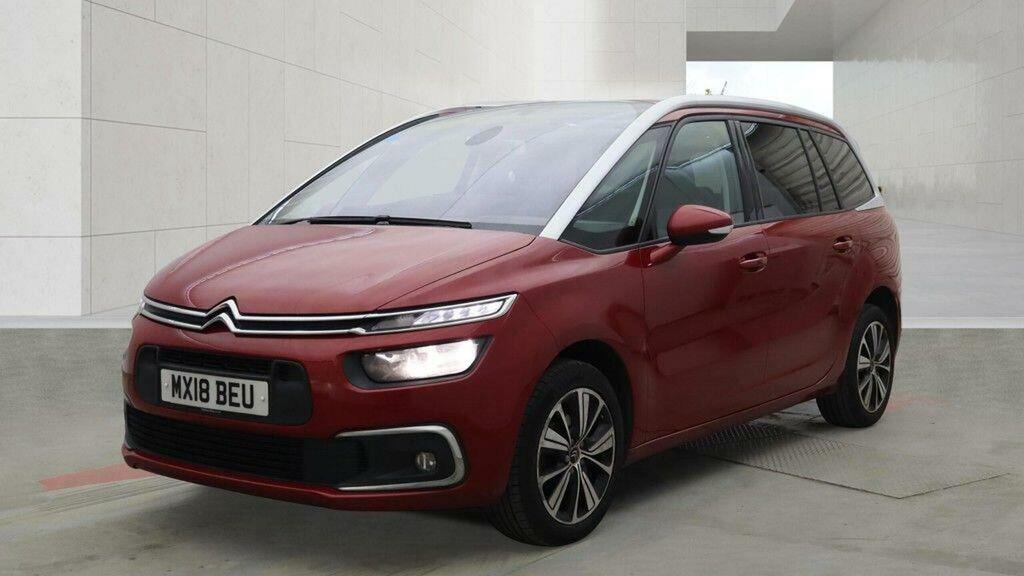 Citroen Grand C4 Picasso Mpv 1.6 Bluehdi Feel Euro 6 Ss 201818 Red #2