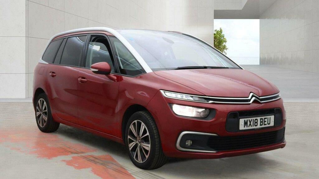 Citroen Grand C4 Picasso Mpv 1.6 Bluehdi Feel Euro 6 Ss 201818 Red