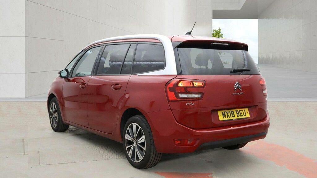 Citroen Grand C4 Picasso Mpv 1.6 Bluehdi Feel Euro 6 Ss 201818 Red #3