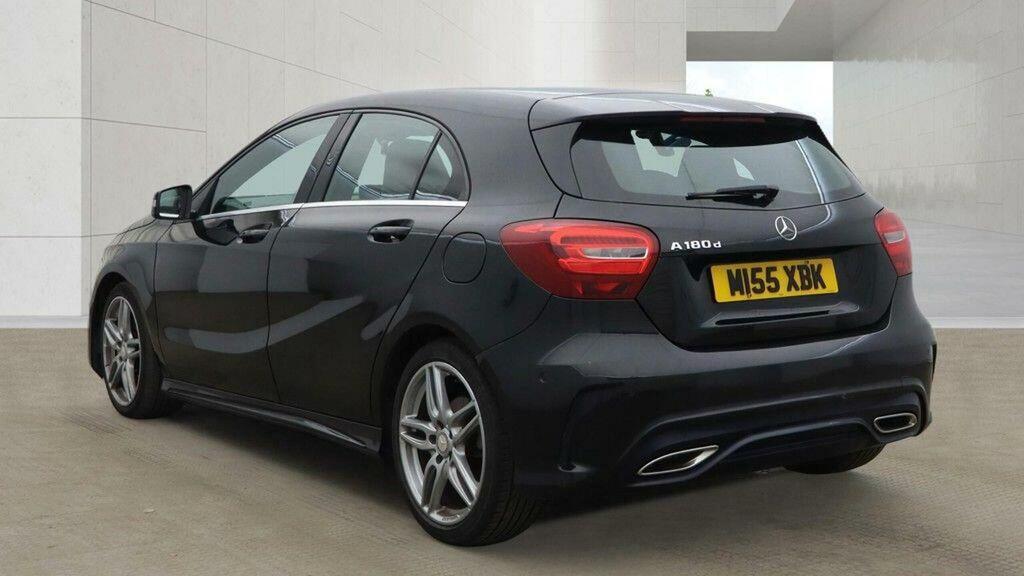 Mercedes-Benz A Class 1.5 A180d Amg Line Executive 7G-dct Euro 6 Ss Black #3