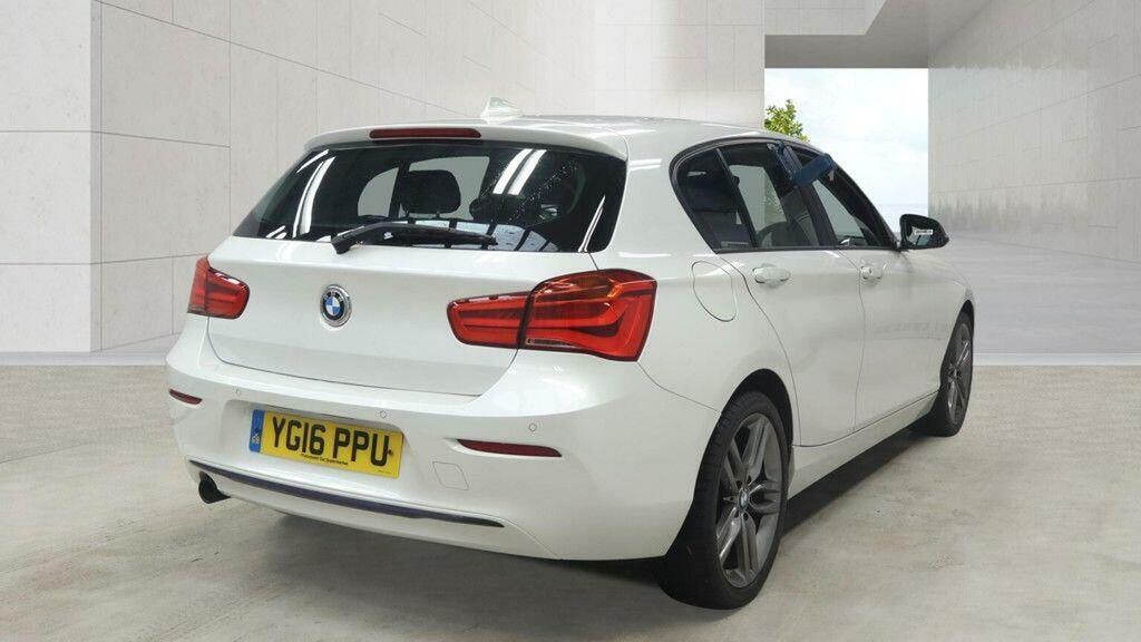 BMW 1 Series 1.5 116D Sport Euro 6 Ss White #4