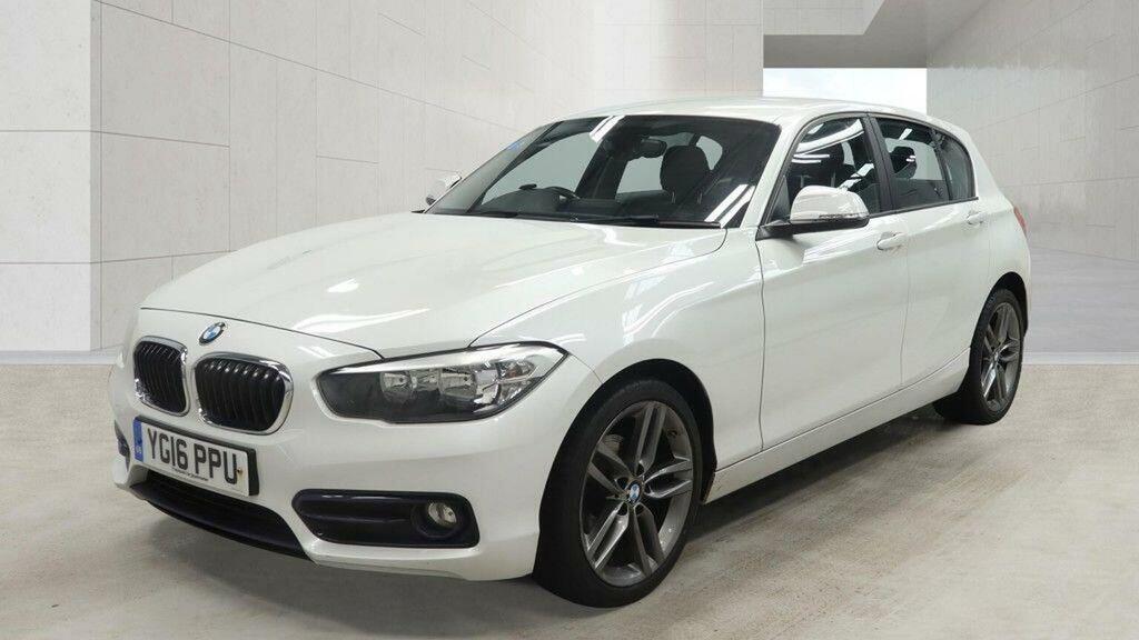 BMW 1 Series 1.5 116D Sport Euro 6 Ss White #2