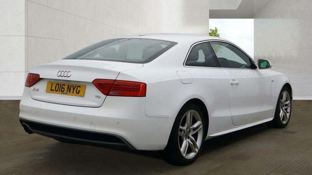 Audi A5 2.0 Tdi S Line Euro 6 Ss White #3