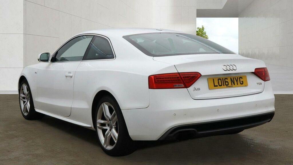 Audi A5 2.0 Tdi S Line Euro 6 Ss White #4