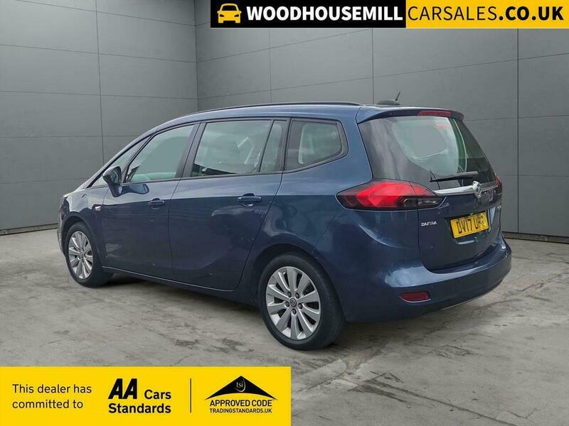 Vauxhall Zafira 1.4I Turbo Design Euro Blue #4