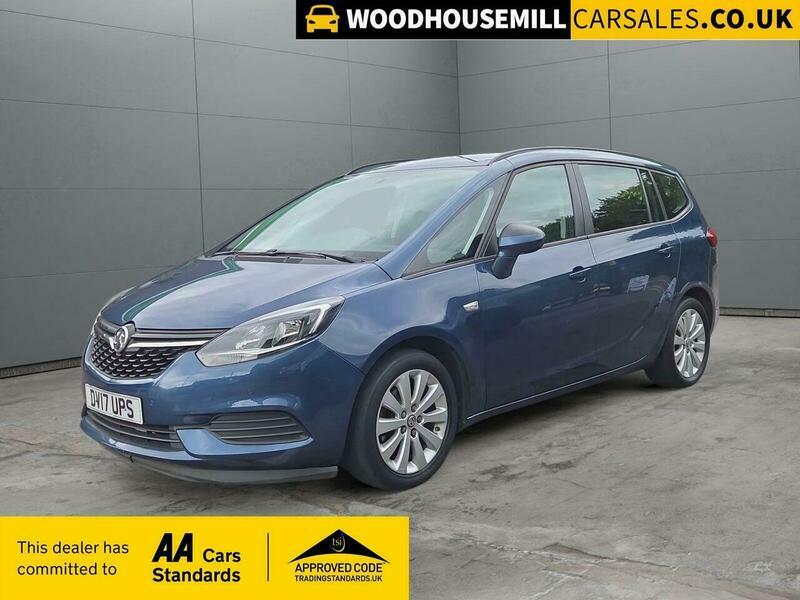 Vauxhall Zafira 1.4I Turbo Design Euro Blue #3