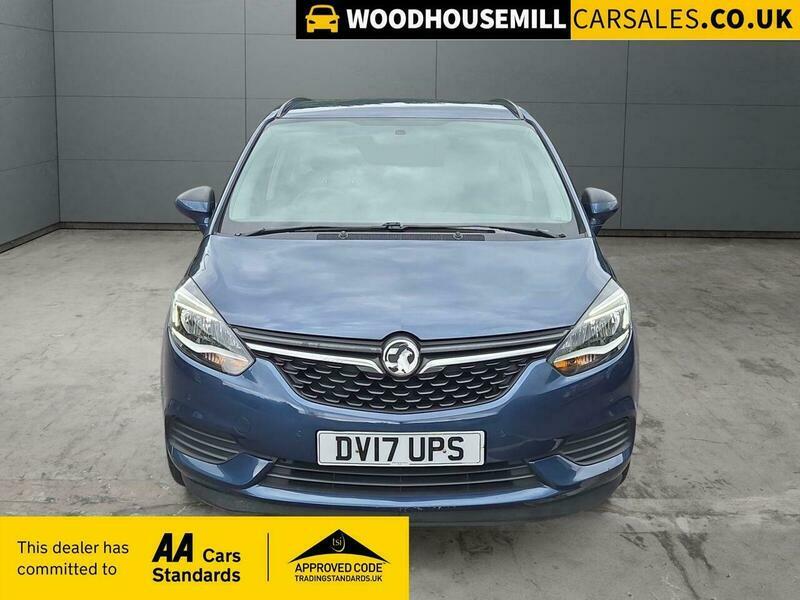 Vauxhall Zafira 1.4I Turbo Design Euro Blue #2