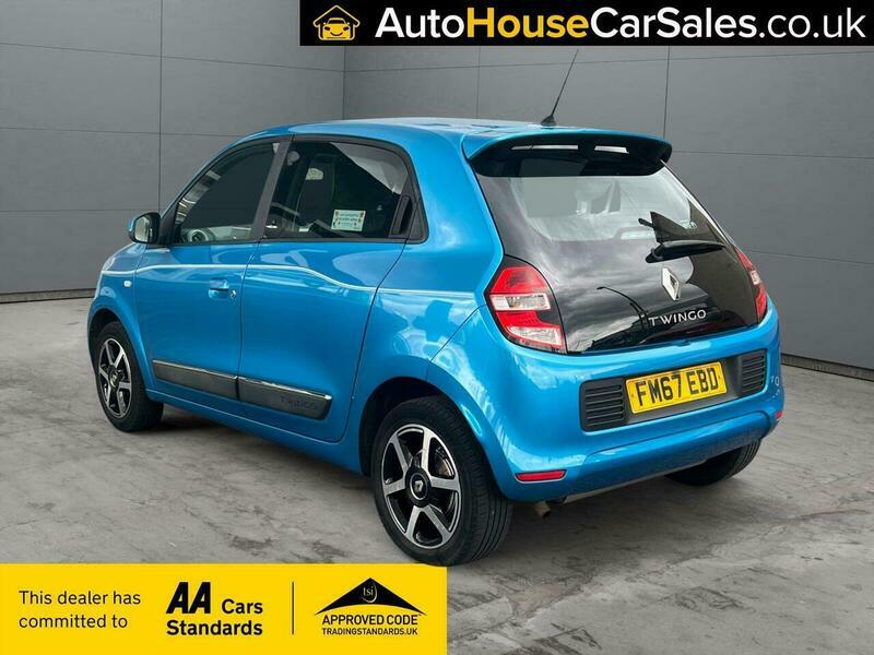 Renault Twingo 0.9 Tce Dynamique Edc Blue #4