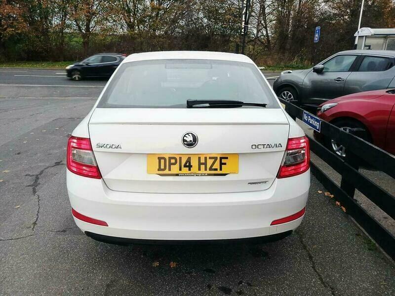 Skoda Octavia 1.6 Tdi Greenline III White #5