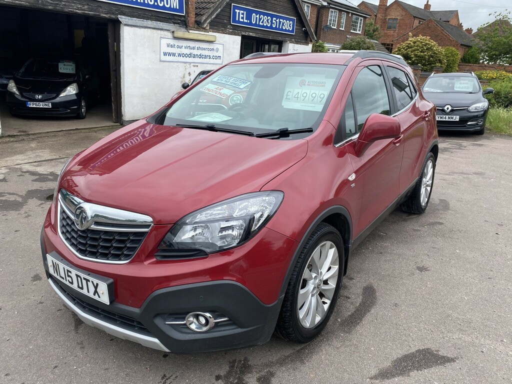 Vauxhall Mokka 1.4 I Turbo Se Heated Leather Trim Service His NL15DTX Red #4