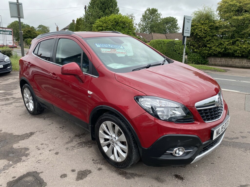 Vauxhall Mokka 1.4 I Turbo Se Heated Leather Trim Service His NL15DTX Red #2