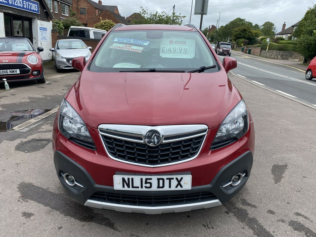 Vauxhall Mokka 1.4 I Turbo Se Heated Leather Trim Service His NL15DTX Red #3