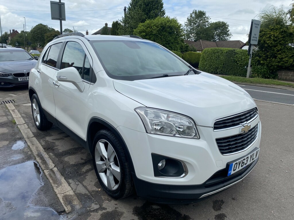 Chevrolet Trax 1.4 T Lt 4X4 Last Owner 10 Years Service Histo White #2