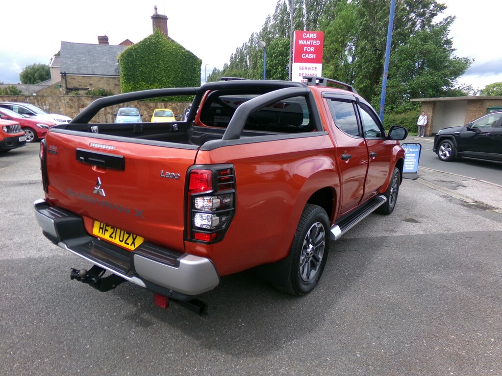 Mitsubishi L200 Di-d Barbarian Dcb Roller Shuttertowbarstyle B Orange #9
