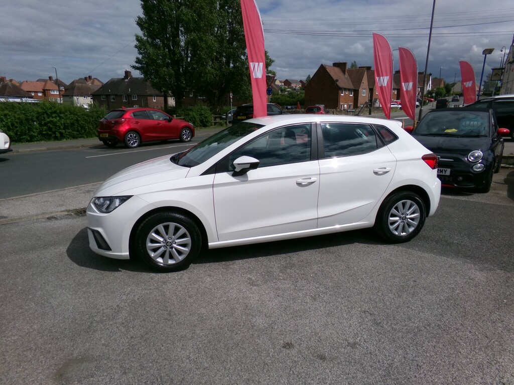 Seat Ibiza 1.0 Mpi Se Hatchback Euro 6 Ss White #6