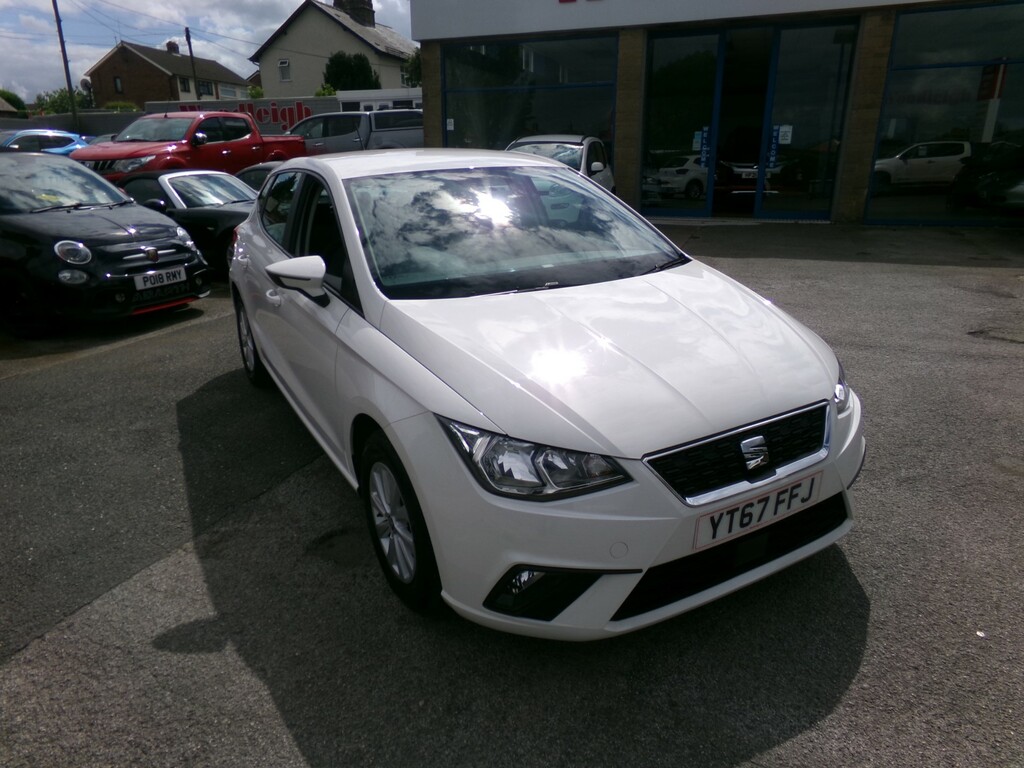 Seat Ibiza 1.0 Mpi Se Hatchback Euro 6 Ss White #3