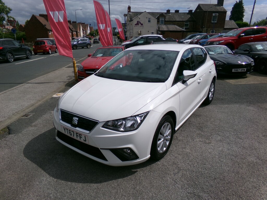 Seat Ibiza 1.0 Mpi Se Hatchback Euro 6 Ss White #5