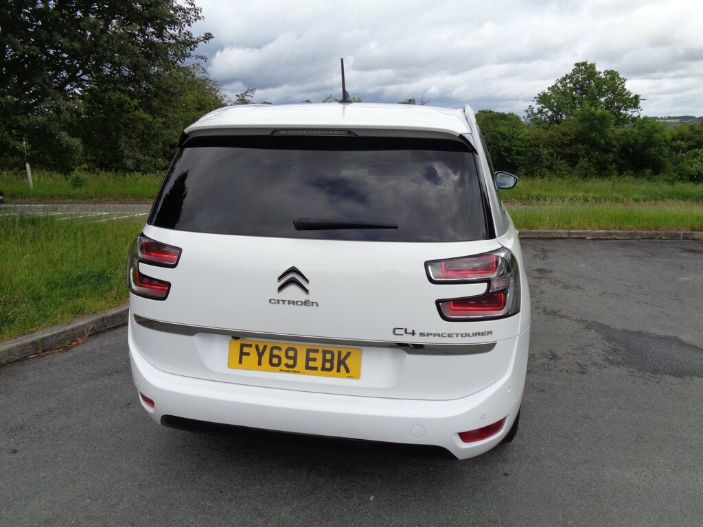 Citroen Grand C4 SpaceTourer 1.2 Puretech Flair White #3