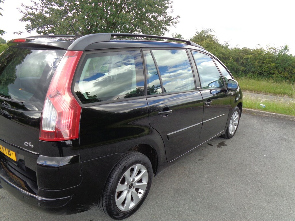 Citroen Grand C4 Picasso 1.6 Hdi Vtr Black #2