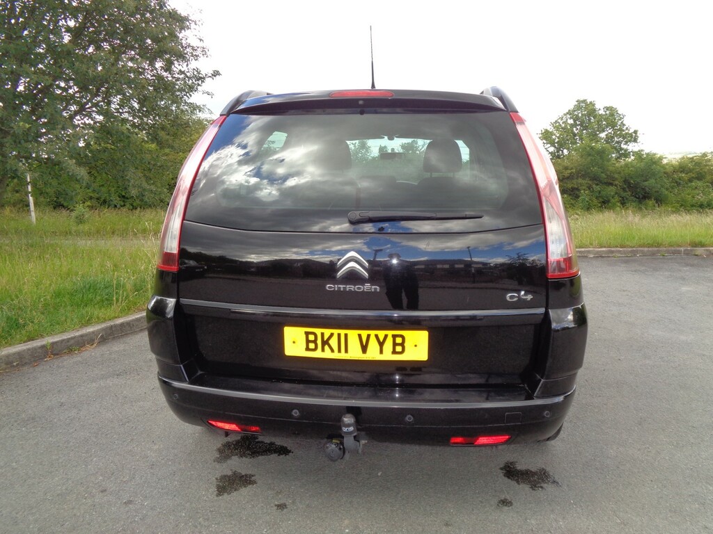 Citroen Grand C4 Picasso 1.6 Hdi Vtr Black #3